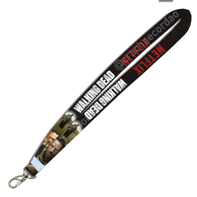 Imagem 1 - Cordão Walking Dead Rick e Negan C0089P com Mosquetão