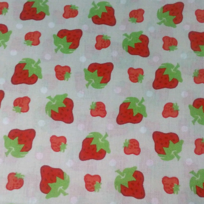 Imagem 1 - Kit tricoline patchwork Comidinhas