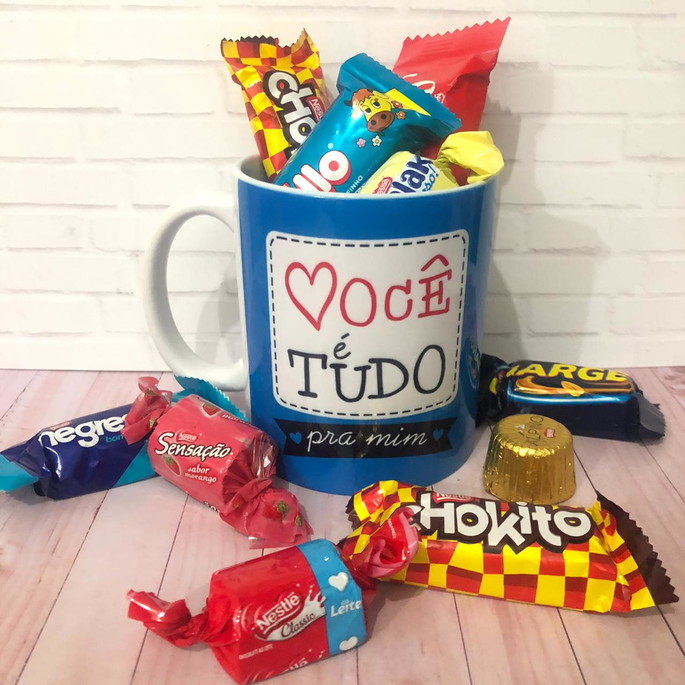 Imagem 1 - Caneca com Bombons