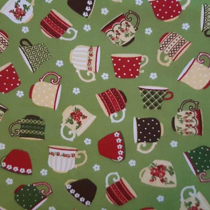 Imagem 1 - Tecido Patchwork Círculo