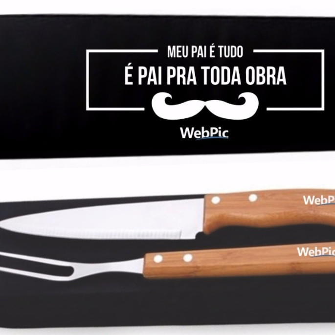 Imagem 1 - Kit Churrasco para Dia dos Pais Personalizado