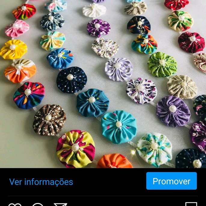 Imagem 2 - Cobre - frutas de fuxico 40 cm