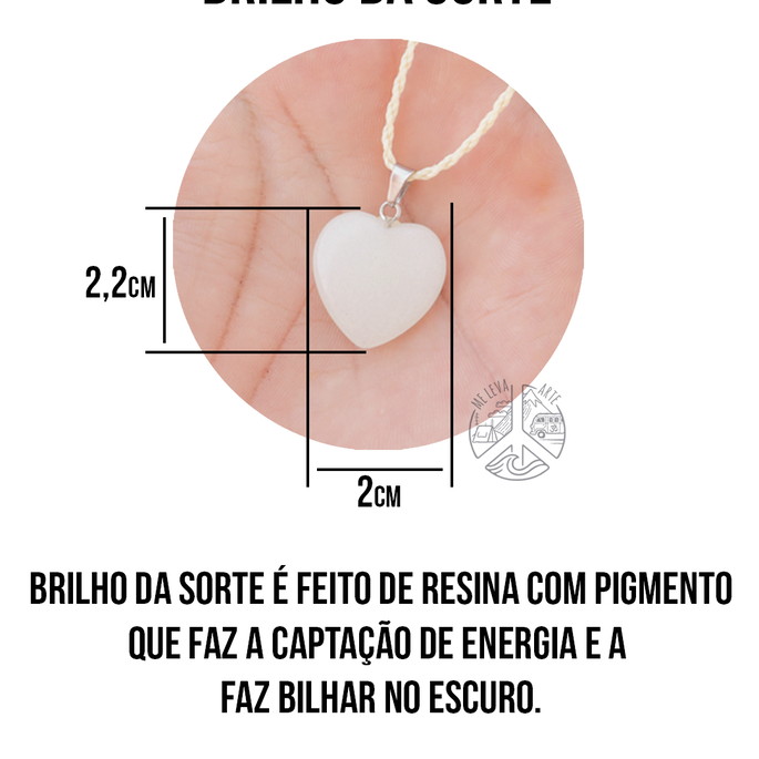 Imagem 2 - Colar Coração Brilho da Sorte