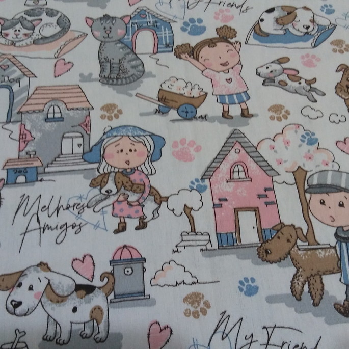 Imagem 2 - Kit de Tecidos para Patchwork