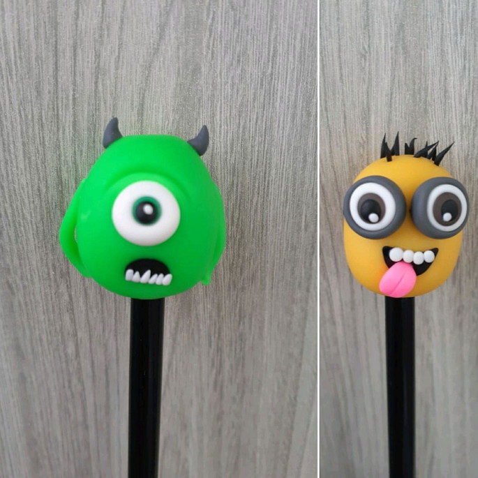 Imagem 3 - Ponteira de Caneta Bic Lembrancinhas Biscuit