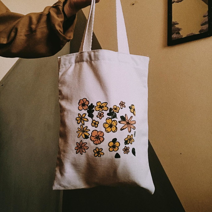 Imagem 1 - Ecobag Flores
