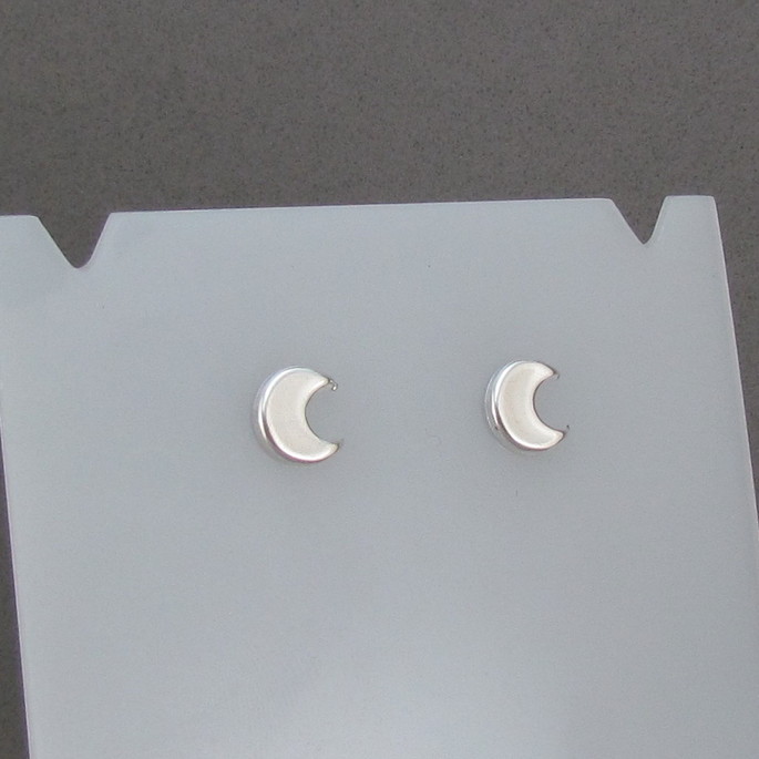 Imagem 3 - Brincos de prata lua