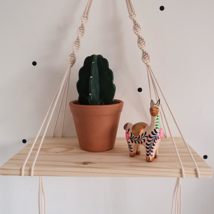 Imagem 3 - Prateleira Macramê