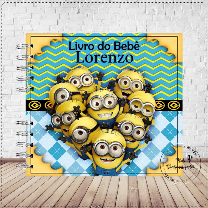 Imagem 1 - Livro do Bebê Minions