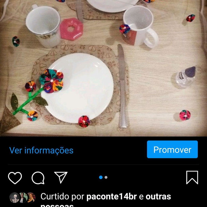Imagem 3 - Cobre - mesa com fuxico