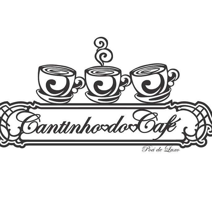 Imagem 2 - Plaquinha Letreiro Frase Cantinho do Café mdf 40cm Preto
