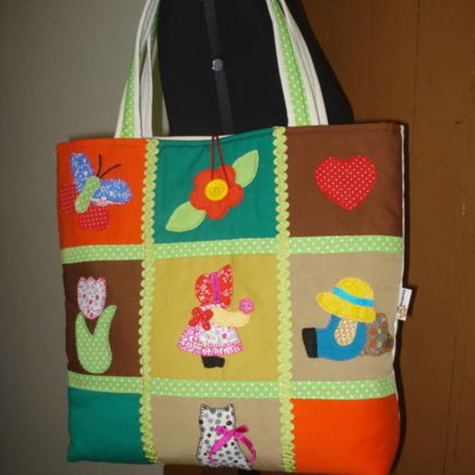 Imagem 1 - Bolsa Patchwork