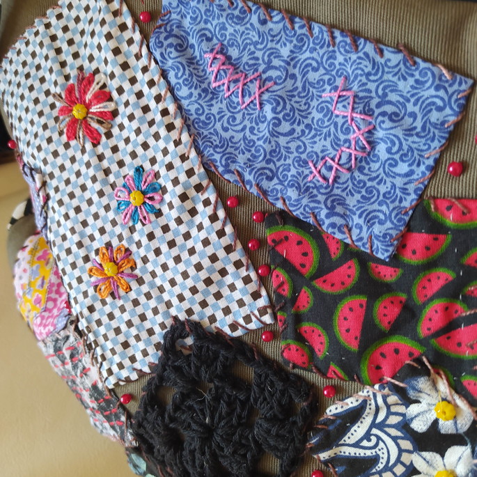 Imagem 2 - bolsa patchwork