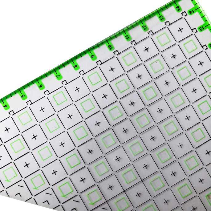 Imagem 1 - Régua Triangular para Patchwork