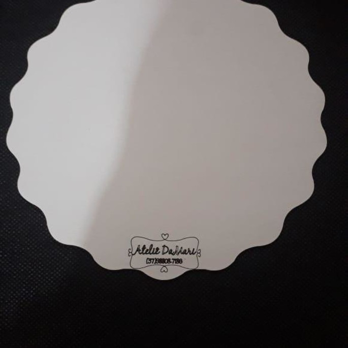 Imagem 1 - Cake Board 35cm com Logomarca em mdf