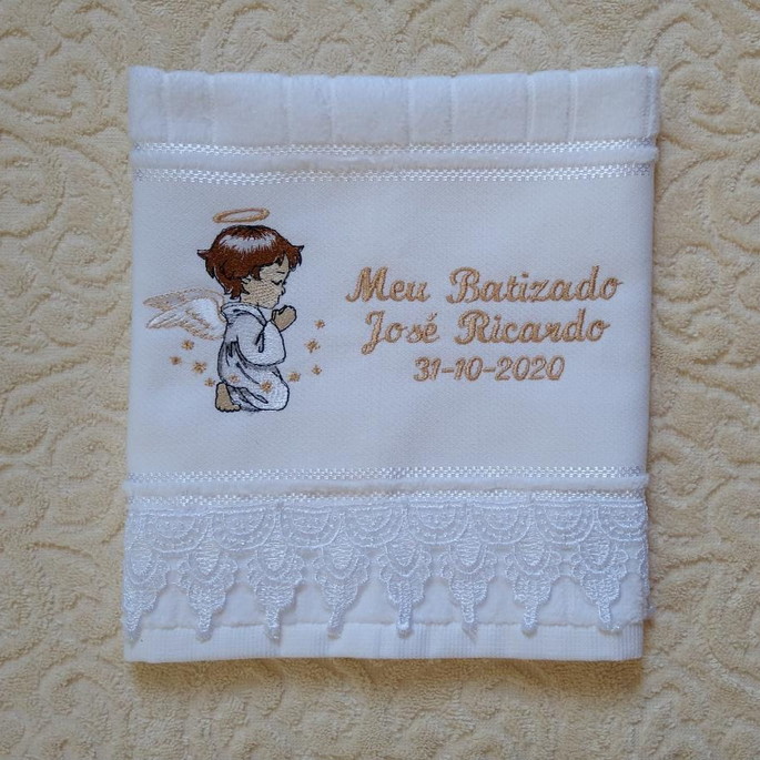 Imagem 1 - Kit com 4 Toalhas de Lavabo Karsten com Renda Guipir