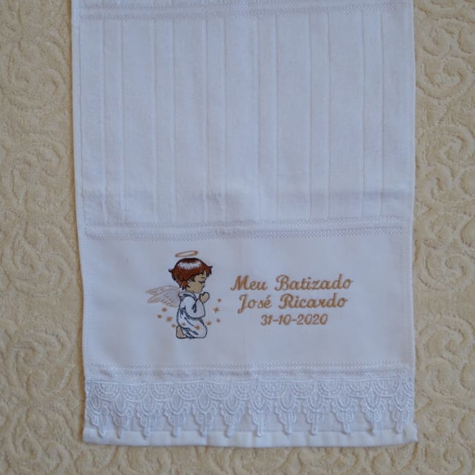 Imagem 2 - Kit com 4 Toalhas de Lavabo Karsten com Renda Guipir