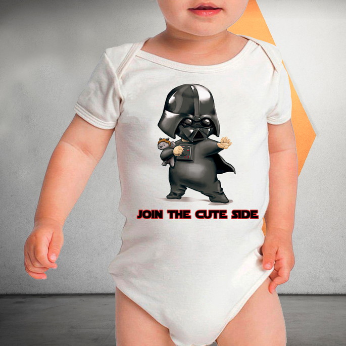 Imagem 1 - Body Bebê Star Wars Guerra nas Estrelas Bodie Darth Vader