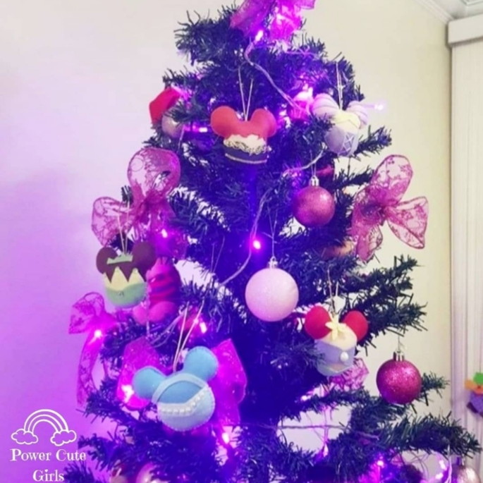 Imagem 3 - Enfeite para Árvore de Natal Princesas Mickey Kit Decoração