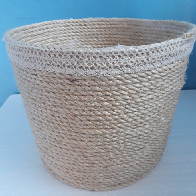 Imagem 5 - Cachepot/cesto de Sisal