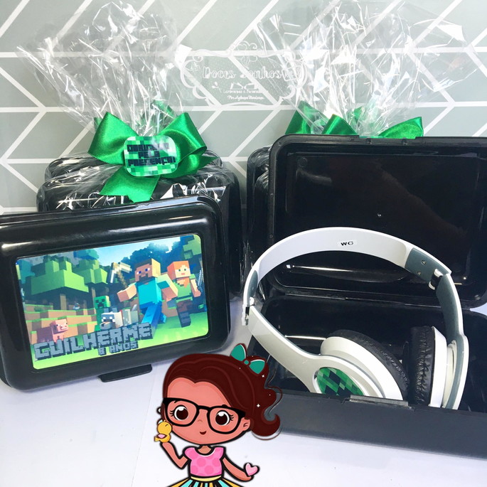 Imagem 1 - Headphone com box Minecraft