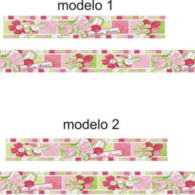 Imagem 3 - BORDER PATCHWORK BORBOLETAS