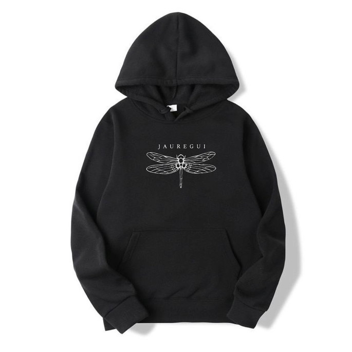 Imagem 1 - Blusa Moletom Com Capuz Lauren Jauregui Tatuagem Libélula