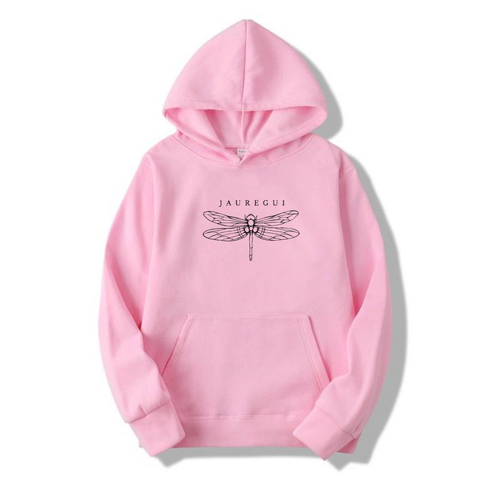 Imagem 2 - Blusa Moletom Com Capuz Lauren Jauregui Tatuagem Libélula