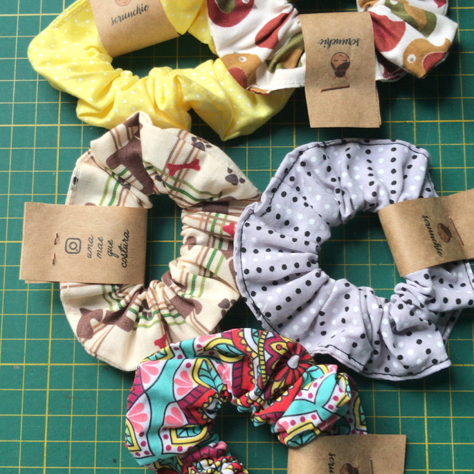Imagem 5 - Frufru de Cabelo - Scrunchie (atacado)