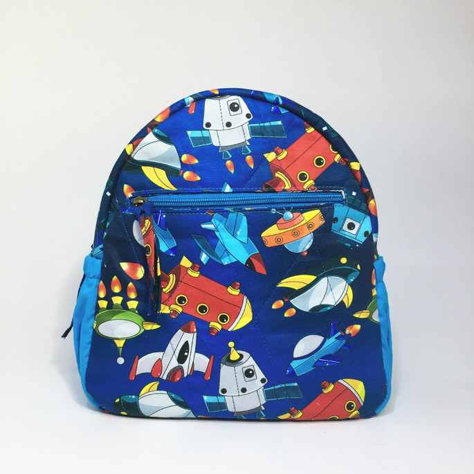 Imagem 1 - Mochila Infantil nave espacial