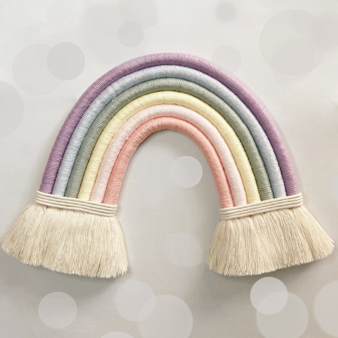 Imagem 1 - ARCO IRIS EM MACRAME
