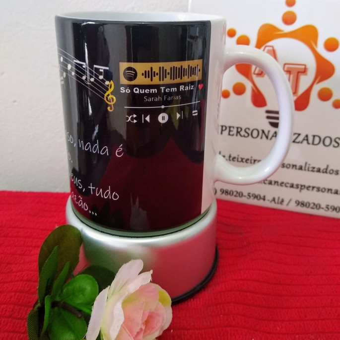 Imagem 2 - CANECA PERSONALIZADA COM CÓDIGO SPOTIFY