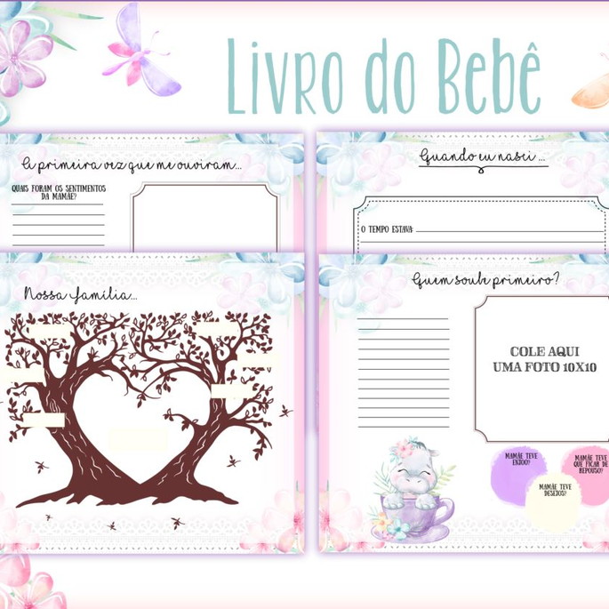 Imagem 2 - Livro do Bebê Hipopotama