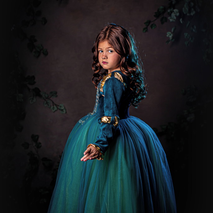 Imagem 3 - Vestido Princesa Valente - Merida