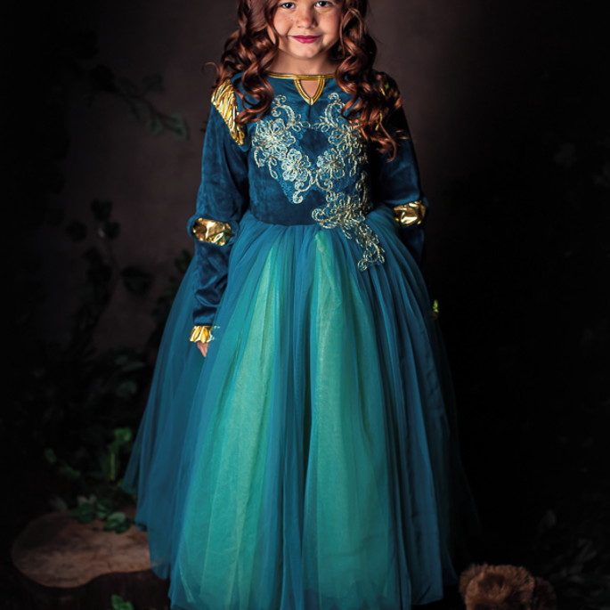 Imagem 1 - Vestido Princesa Valente - Merida