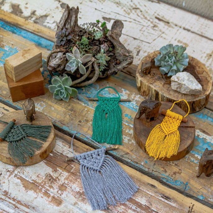 Imagem 1 - Mini macrame