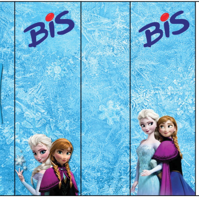 Imagem 1 - Rotulo Bis Frozen