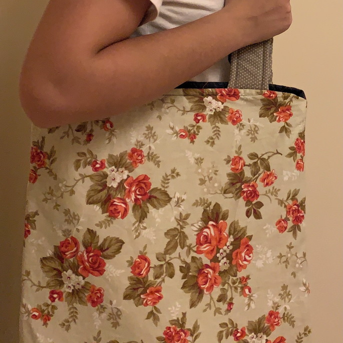 Imagem 5 - Ecobag dupla face em Patchwork.