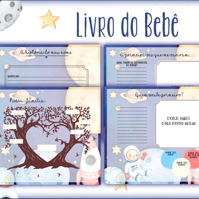 Imagem 2 - Livro do Bebê Astronauta