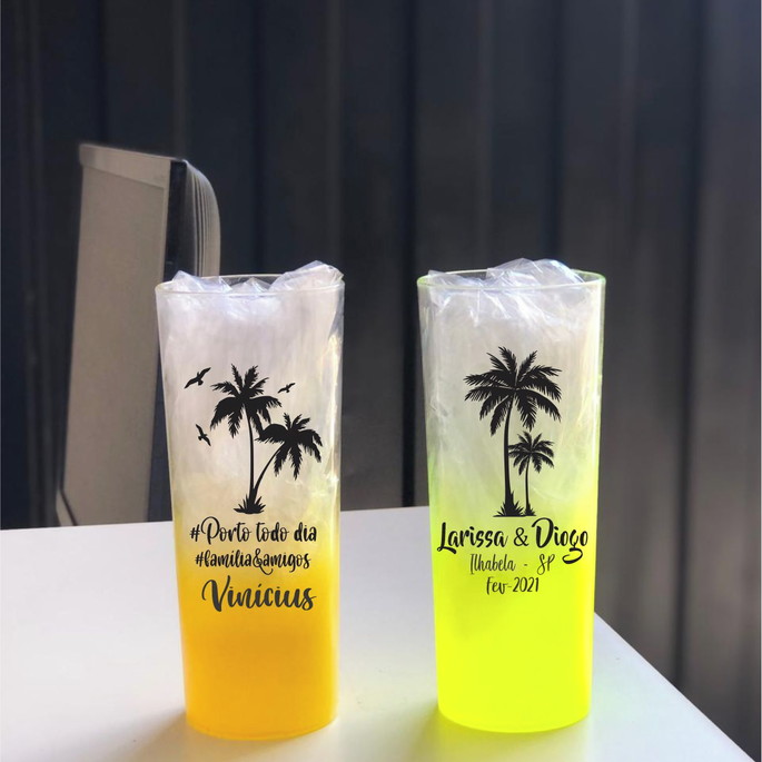 Imagem 3 - kit 10 copos long drink degradê personalizados