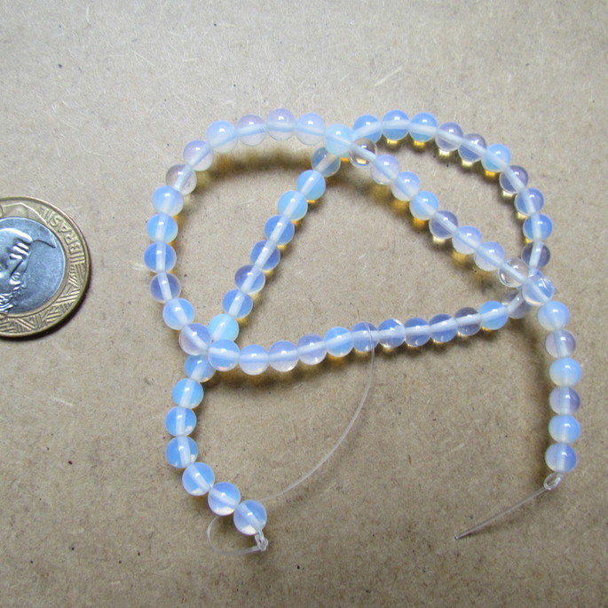 Imagem 1 - Opalina pedra da lua 4mm