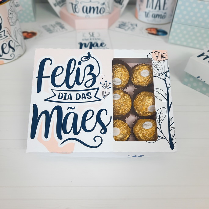 Imagem 1 - Caixa 12 Doces Dia das Mães