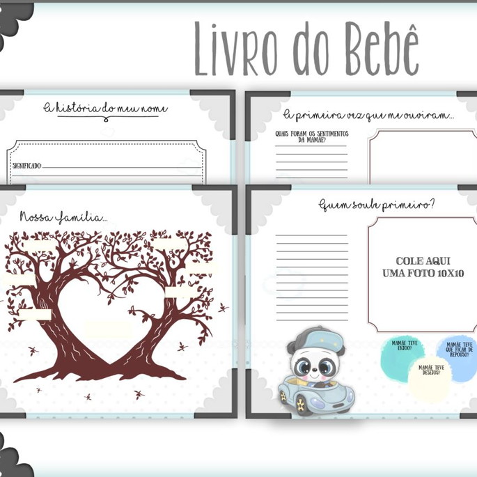 Imagem 2 - Livro do Bebê Panda