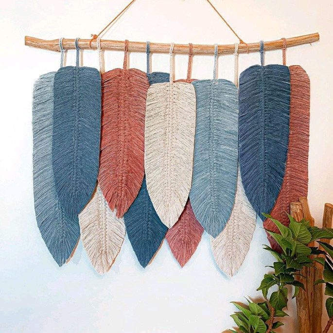 Imagem 1 - Painel Decorativo em Macrame