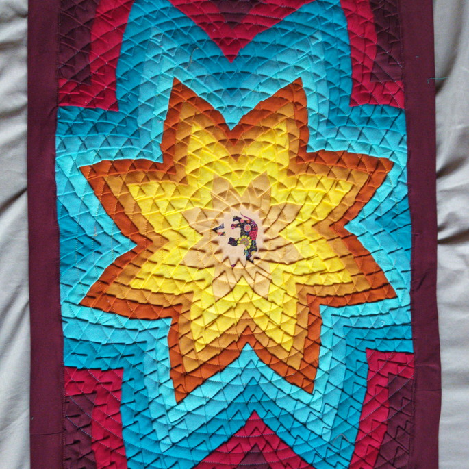 Imagem 1 - Tapete De Patchwork Retangular