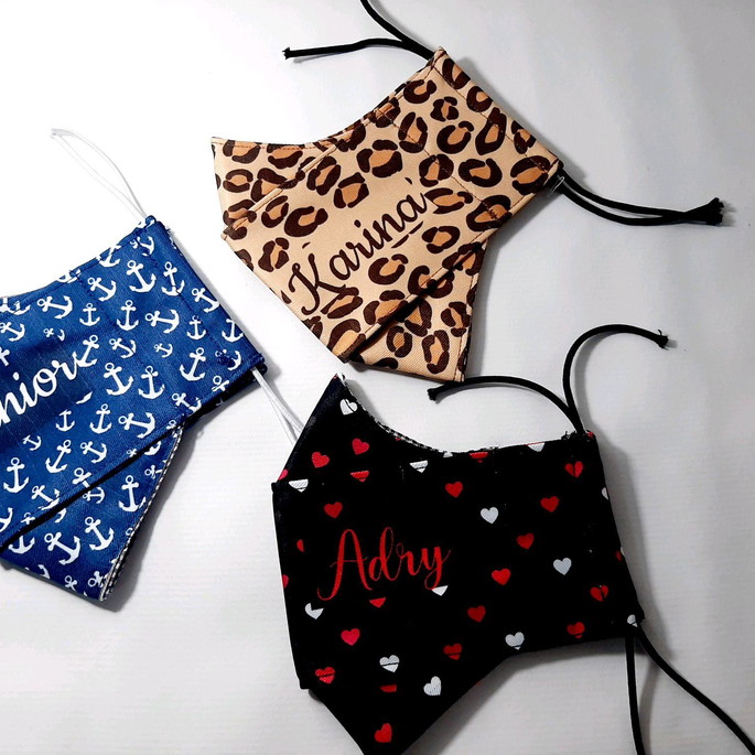 Imagem 1 - Máscara personalizada