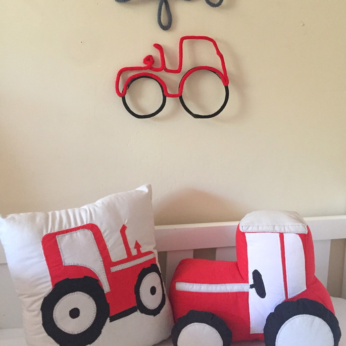 Imagem 1 - Almofadas trator