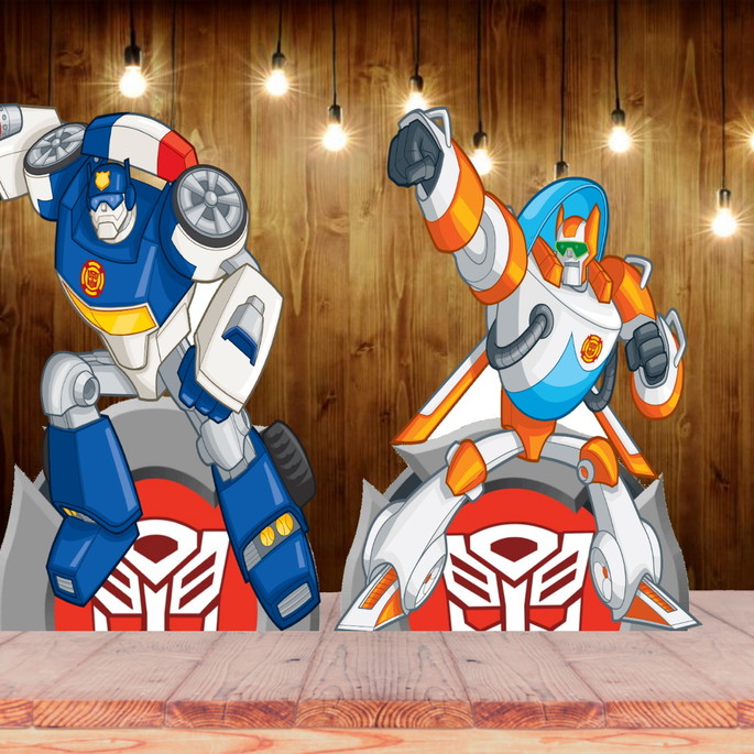Imagem 2 - TRANSFORMERS RESCUE BOT displays Kit com 10 peças