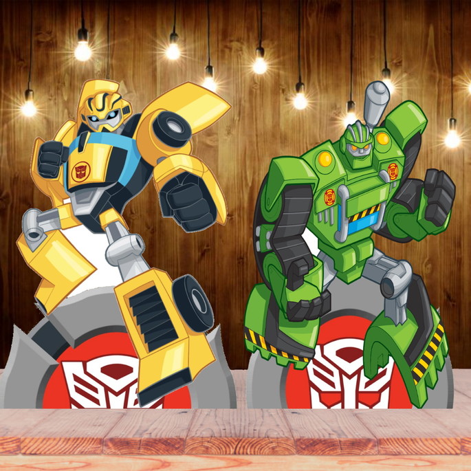 Imagem 3 - TRANSFORMERS RESCUE BOT displays Kit com 10 peças