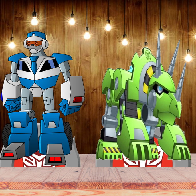 Imagem 4 - TRANSFORMERS RESCUE BOT displays Kit com 10 peças
